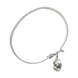 5447 - Madonna & Child Bangle<br>Available in 8 Styles