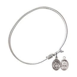 9022--5 - Saint Christopher/Nat'l Guard Bangle<br>Available in 8 Styles