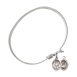 9143 - Saint Christopher/Dance Bangle<br>Available in 8 Styles