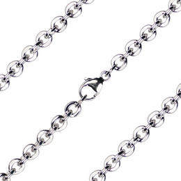 Cable Flat Chain<br>Precious Medal<br>C29 - 3.85mm