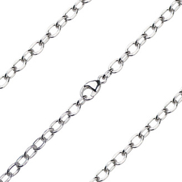 Light Open Cable Chain<br>Precious Medal<br>C31 - 3.40mm