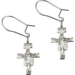 San Damiano Crucifix<br>E6078D - 5/8 x 3/8<br>Earring