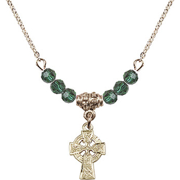 N01-4133 - Celtic Cross Bracelet<br>Available in 12 Colors