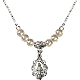 N02 / Faux Pearl Beads<br>1610 - Miraculous