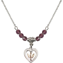 N20 Birthstone Necklace<br>Holy Spirit<br>Available in 15 Colors