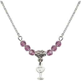 N20 Birthstone Necklace<br>Chalice<br>Available in 15 Colors