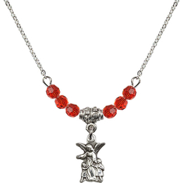 N20 Birthstone Necklace<br>Guardian Angel<br>Available in 15 Colors