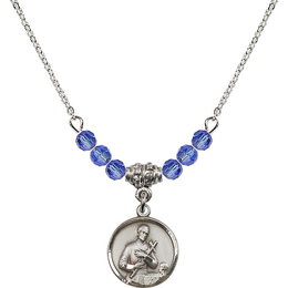 N20 Birthstone Necklace<br>St. Gerard<br>Available in 15 Colors