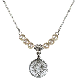 N21 Birthstone Necklace<br>O/L of Guadalupe