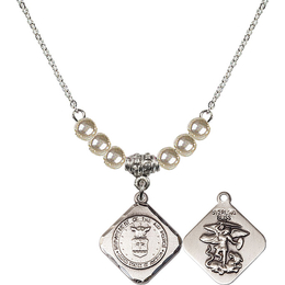 N21 Birthstone Necklace<br>Air Force Diamond