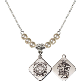 N21 Birthstone Necklace<br>Coast Guard Diamond