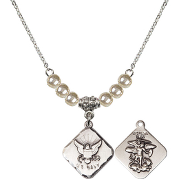 N21 Birthstone Necklace<br>Navy Diamond