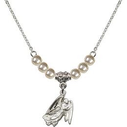 N21 Birthstone Necklace<br>Guardian Angel
