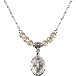 N21 Birthstone Necklace<br>Immaculate Conception