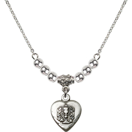 N22 Birthstone Necklace<br>Heart / Communion