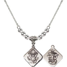 N22 Birthstone Necklace<br>Army Diamond