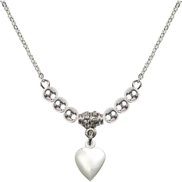N22 Birthstone Necklace<br>Heart