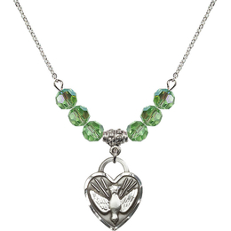 N30 Birthstone Necklace<br>Confirmation Heart<br>Available in 15 Colors