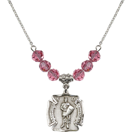 N30 Birthstone Necklace<br>St. Florian<br>Available in 15 Colors