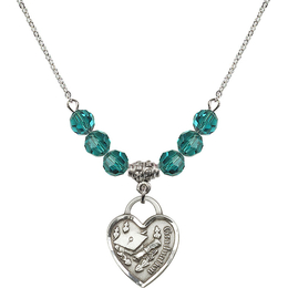 N30 Birthstone Necklace<br>Graduation Heart<br>Available in 15 Colors