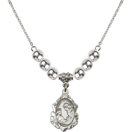 N32 Birthstone Necklace<br>St. Cecilia