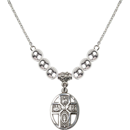 N32 Birthstone Necklace<br>5-Way / Holy Spirit