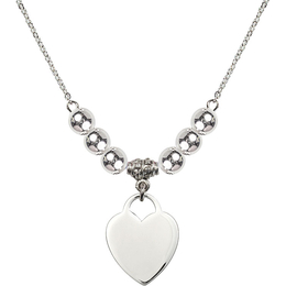 N32 Birthstone Necklace<br>Heart
