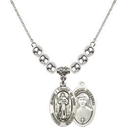 N32 Birthstone Necklace<br>Divine Mercy