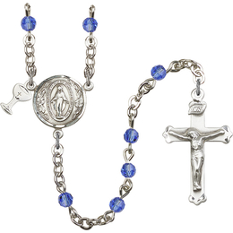 Miraculous<br>R0004CM-0601M 4mm Rosary<br>Available in 16 colors