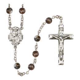 Scapular<br>R0092 7mm Rosary<br>Available in 2 colors