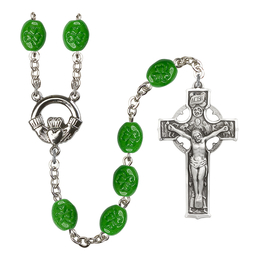 Claddagh<br>R0115 Shamrock Rosary
