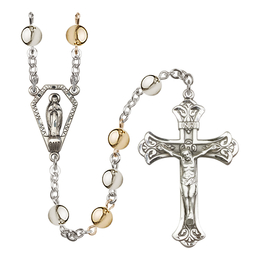 Miraculous<br>R0807 7mm Rosary<br>Plated