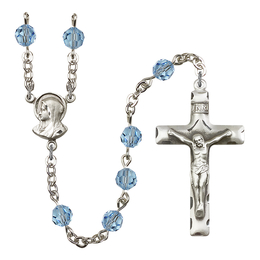 Madonna<br>R0866 6mm Rosary<br>Available in 19 colors
