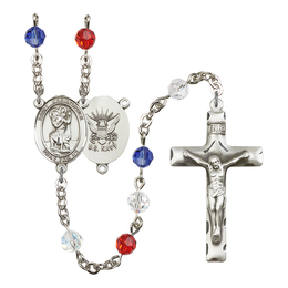 Saint Christopher<br>R0866-8022--6 6mm Rosary