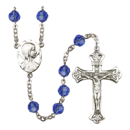 Madonna<br>R0870 8mm Rosary<br>Available in 19 colors