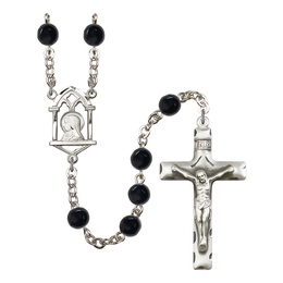 Madonna Mary<br>R0936 6mm Rosary<br>Available in 7 colors