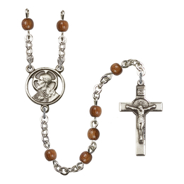 Scapular<br>R0940 4mm Rosary<br>Plated
