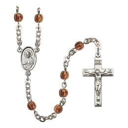 Scapular<br>R0941 4mm Rosary<br>Plated