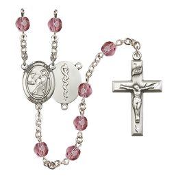 Saint Luke the Apostle / Doctor<br>R6000-8068--8 6mm Rosary<br>Available in 12 colors