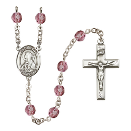 Saint Brigid of Ireland<br>R6000-8123 6mm Rosary<br>Available in 12 colors