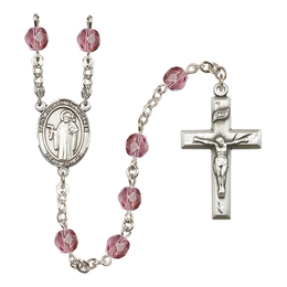 Saint Joseph the Worker<br>R6000 6mm Rosary<br>Available in 11 colors