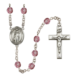 Saint Ivo of Kelmartin<br>R6000-8384 6mm Rosary<br>Available in 12 colors