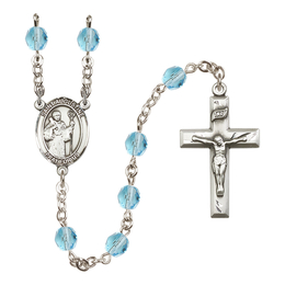 Saint Augustine<br>R6000-8007 6mm Rosary<br>Available in 12 colors