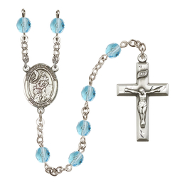 Saint Peter Nolasco<br>R6000-8291 6mm Rosary<br>Available in 12 colors