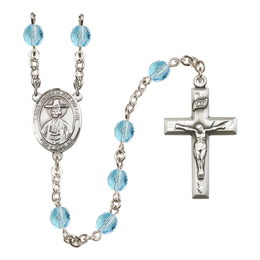 Saint Andrew Kim Taegon<br>R6000-8373 6mm Rosary<br>Available in 12 colors
