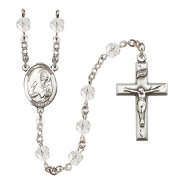 Saint Andrew the Apostle<br>R6000-8000 6mm Rosary<br>Available in 12 colors