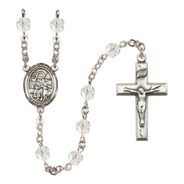 Saint Germaine Cousin<br>R6000-8211 6mm Rosary<br>Available in 12 colors