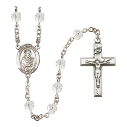 Saint Christian Demosthenes<br>R6000-8257 6mm Rosary<br>Available in 12 colors