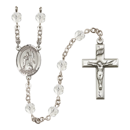 Saint Drogo<br>R6000-8386 6mm Rosary<br>Available in 12 colors