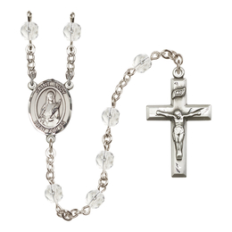 Saint Lucy<br>R6000-8422 6mm Rosary<br>Available in 12 colors